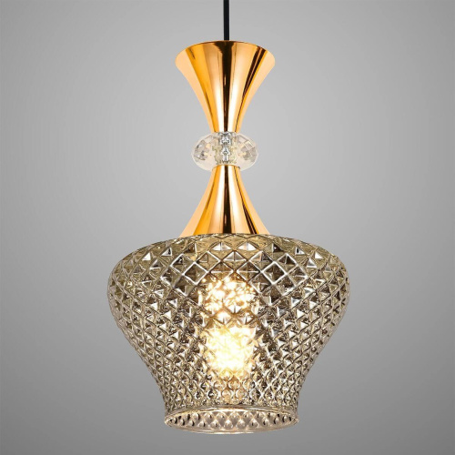 Подвесная люстра Reluce 09004-0.9-05 Smoke фото 3