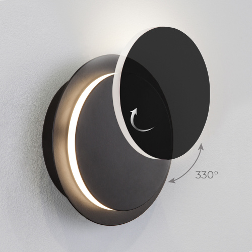 Настенный светодиодный светильник 40135/1 черный фото 4