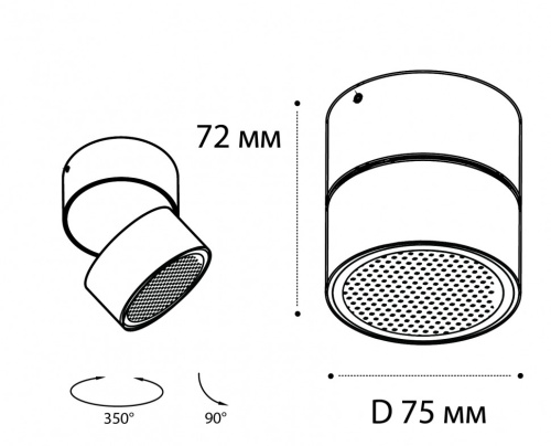 IT02-005 white 3000K светильник потолочный влагозащищенный фото 2 IT02-005 white 3000K светильник потолочный влагозащищенный фото 2