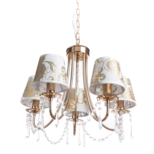 Подвесная люстра Arte Lamp ARMONICO A5008LM-5GO Подвесная люстра Arte Lamp ARMONICO A5008LM-5GO