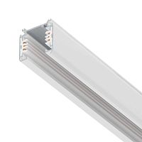 Трек шестиконтактный 3-фазный со стыковочными пазами, 2м Quattro/DALI/ Lightstar 504025-DALI