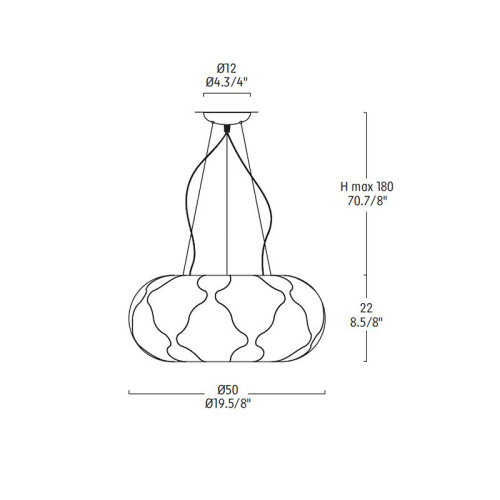 Подвесной светильник FLAN Marrone/Marrone фото 3 Подвесной светильник FLAN Marrone/Marrone фото 3