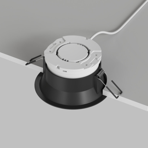 DK2155-BK Встраиваемый светильник INER, до 15 Вт LED, GX53, IP20, алюминий, чёрный фото 4