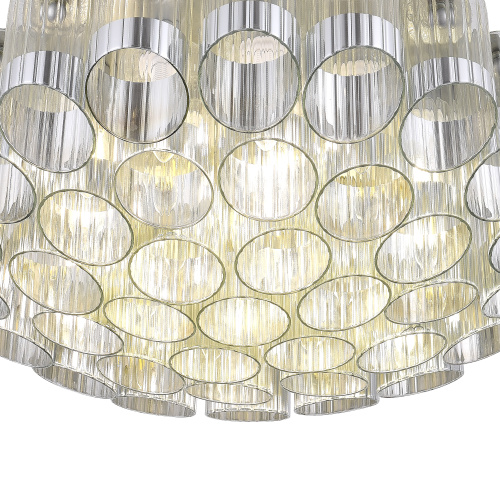 SL1662.102.19 Светильник потолочный ST-Luce Никель/Никель, Прозрачный E14 19*60W ACCORD фото 3