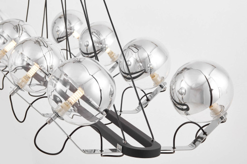 Подвесной светильник Lumina Deco LDP 9110-8-PR BK+CHR фото 2 Подвесной светильник Lumina Deco LDP 9110-8-PR BK+CHR фото 2