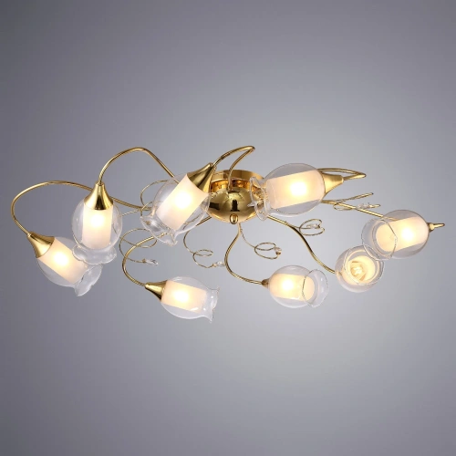 Потолочная люстра Arte Lamp MUGHETTO A9289PL-8GO фото 2 Потолочная люстра Arte Lamp MUGHETTO A9289PL-8GO фото 2