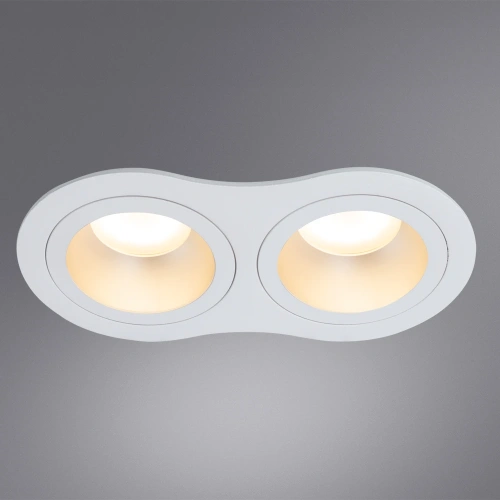 Точечный встраиваемый светильник Arte Lamp ALKES A2161PL-2WH фото 2 Точечный встраиваемый светильник Arte Lamp ALKES A2161PL-2WH фото 2