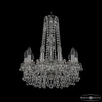 Люстра хрустальная 1409/10/160/h-60 Ni