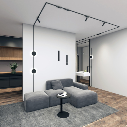 Светильник на шине Denkirs AIR HANG | ЭЙР ХАНГ DK5375-BK фото 6 Светильник на шине Denkirs AIR HANG | ЭЙР ХАНГ DK5375-BK фото 6