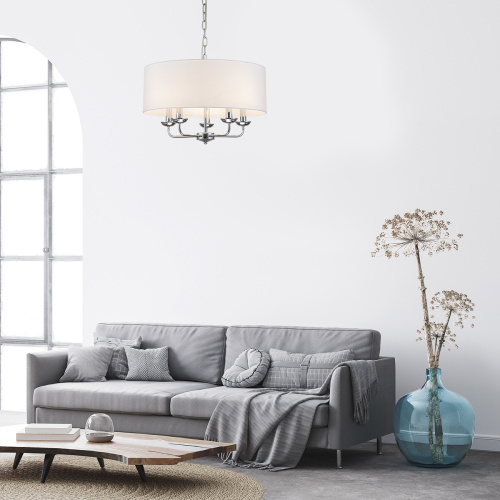 Подвесной светильник Escada 10175/5PL E14*40W Chrome фото 2