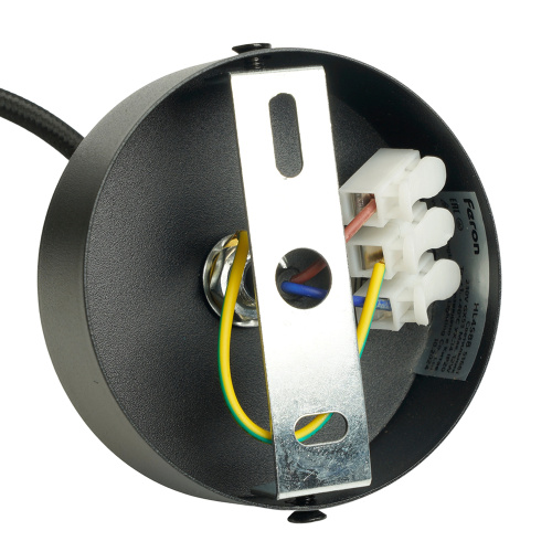 Светильник потолочный Feron Barrel HL4588 ARIA  levitation 12W, 230V, GX53, золото + черный, на подвесе 1,7 м фото 10