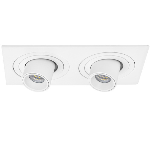 i526164 Светильник INTERO TUBO LED 7W*2 360LM*2 60G БЕЛЫЙ 4000K (217526+217164+217164)