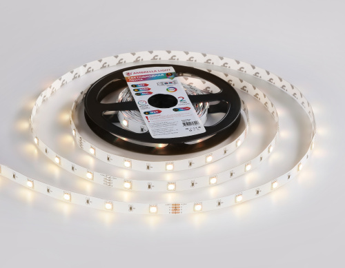 Светодиодная лента 24В 5050 30Led 7.2Вт/м Цветная RGB IP20 5м фото 3
