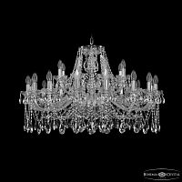 Люстра хрустальная 1413/16+8/360 Ni Bohemia Ivele Crystal (Богемия Ивеле Кристалл)