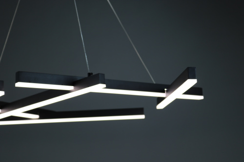 Подвесной светильник черный LED 80Вт 100см Zortes AVEN ZRS.01243.03 фото 16