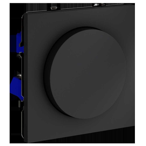 Светорегулятор встраиваемый Voltum S70 поворотно-нажимной 600 Вт, (графит) VLS070307 Светорегулятор встраиваемый Voltum S70 поворотно-нажимной 600 Вт, (графит) VLS070307