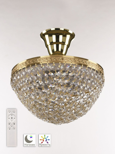 Люстра хрустальная 19321/25IV/LED-DIM G Bohemia Ivele Crystal (Богемия Ивеле Кристалл)