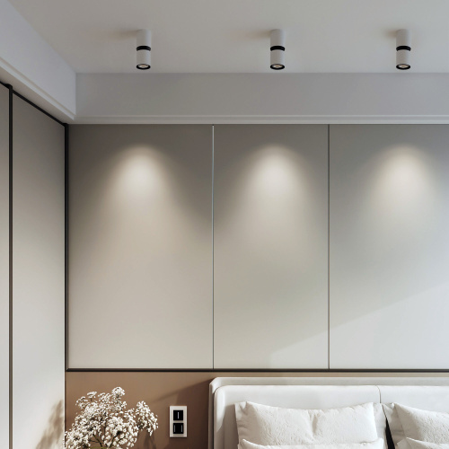 Светильник потолочный светодиодный 12W 4000К белый/чёрный 25048/LED фото 2