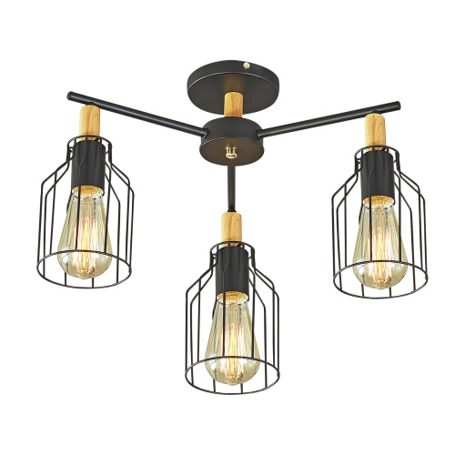 Потолочный светильник Escada 469/3PL E27*60W Black Потолочный светильник Escada 469/3PL E27*60W Black