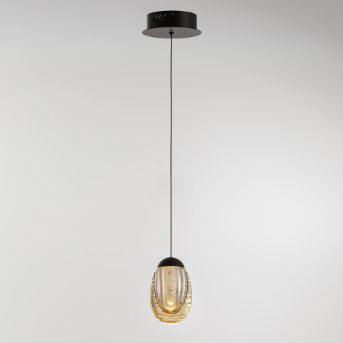 Подвесной светильник MD25090022-1A matt black/champagne фото 4