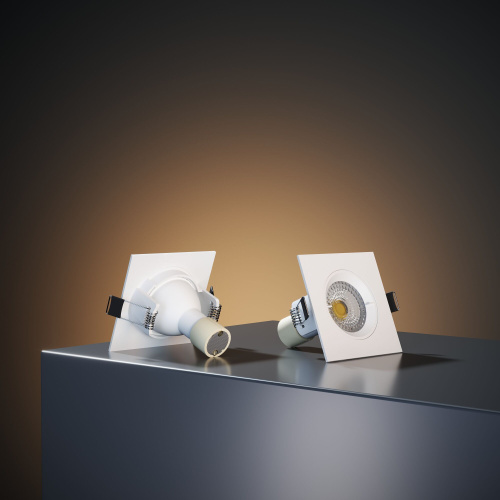 Светильник встраиваемый Minnie GU10 белый 25057/01 фото 3