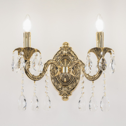 Бра с хрустальными подвесками AL7901B10/2/175 A GB Bohemia Ivele Crystal (Богемия Ивеле Кристалл) фото 3