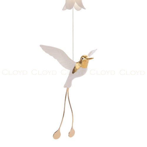 Подвесной светильник Cloyd ARGANA P4 / керамика - E14 - золото (арт.11241) фото 2