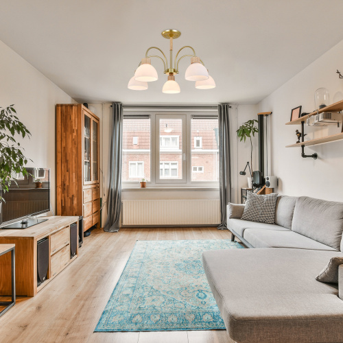 Светильник на штанге 150005/5R E27*60W Gold/Wood фото 2