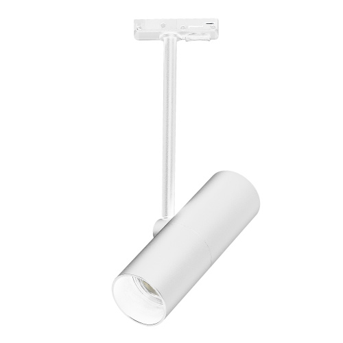 ST381.506.01 Св-к трек. Белый GU10 1*50W IP20 DxH- 220V Без ламп BASE фото 2