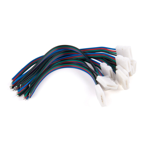 Коннектор для светодиодной ленты RGB 10 см (10 шт.) a039790 фото 2