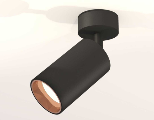 Комплект накладного светильника Ambrella light Techno Spot XM6323005 SBK/PPG черный песок/золото розовое полированное (A2210, C6323, N6114) фото 2