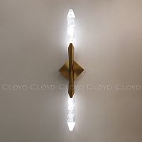 Бра Cloyd GRENGAM W2 / выс. 80 см - латунь (арт.20427)