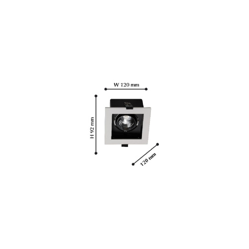 Врезной светильник Favourite 1988-1C Flashled фото 2 Врезной светильник Favourite 1988-1C Flashled фото 2