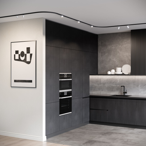 Mini Magnetic Шинопровод накладной Round черный Ø600 мм 85166/00 фото 2