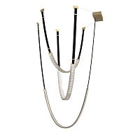 Подвесной светильник MD24083001-3A black/gold