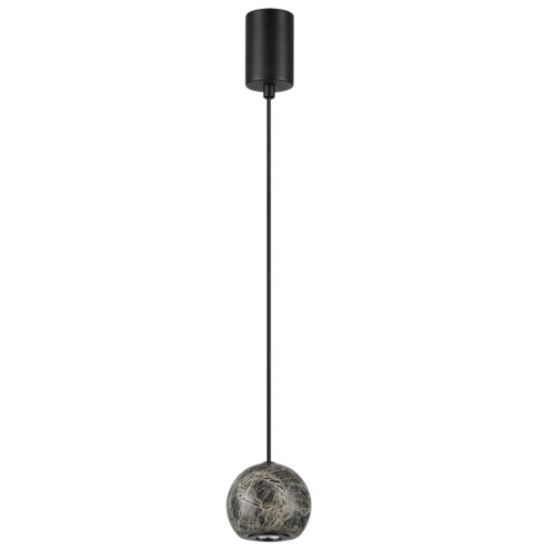 7068/5L MIDCENT ODL26 169 Подвесной светильник мрамор Bidasar/металл IP20 LED 5W 3000K 220V DEX