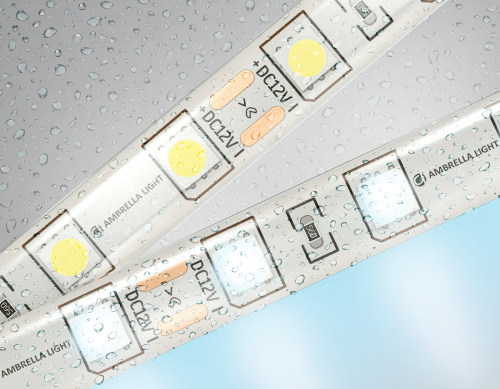 Светодиодная лента 12В 5050 60Led 14.4Вт/м 6500K IP65 5м Светодиодная лента 12В 5050 60Led 14.4Вт/м 6500K IP65 5м