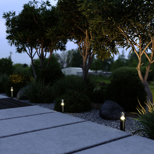 Светильник садово-парковый светодиодный Hidden черный 35166/S черный фото 4