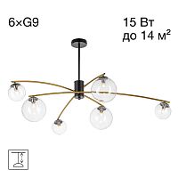 Потолочная люстра Citilux Fisher CL218163