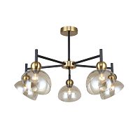 Светильник на штанге Escada 2109/5P E14*40W Black/Brass