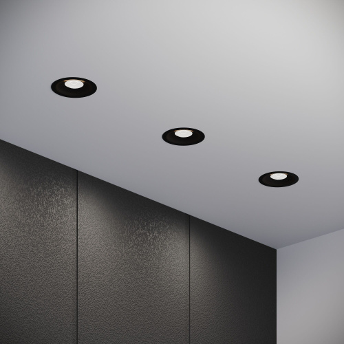 Светильник встраиваемый светодиодный Combi 15W 4000K черный 25068/LED фото 5