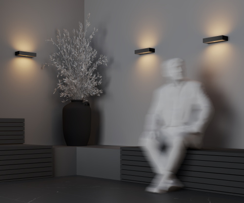 Уличный настенный светильник Outdoor O428WL-L20GF3K фото 13