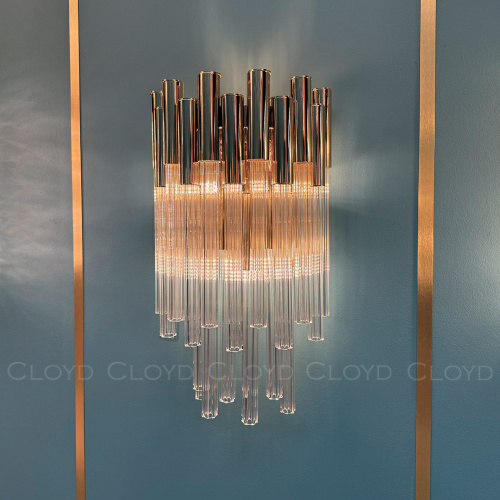 Бра Cloyd MASSOLIT W3 / выс. 48 см - золото (арт.20417) фото 2