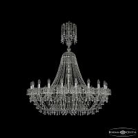 Люстра хрустальная 1410/20/400/XL-130 Ni V0300 Bohemia Ivele Crystal (Богемия Ивеле Кристалл)