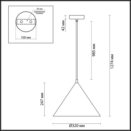 3724/24L LEDIO LN26 403 черный Подвес LED 24W 4000К 220V LENNY фото 3 3724/24L LEDIO LN26 403 черный Подвес LED 24W 4000К 220V LENNY фото 3