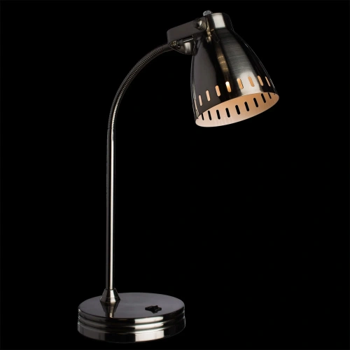 Офисная настольная лампа Arte Lamp LUNED A2214LT-1SS фото 2