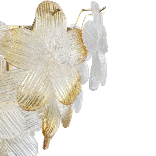 SL6240.203.06 Светильник подвесной ST-Luce золотистый/Прозрачный, янтарный E14 6*60W TENDER фото 4