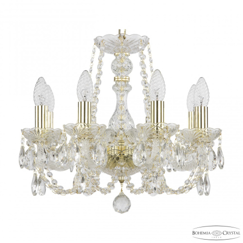 Люстра хрустальная 101/8/141 G Bohemia Ivele Crystal (Богемия Ивеле Кристалл)