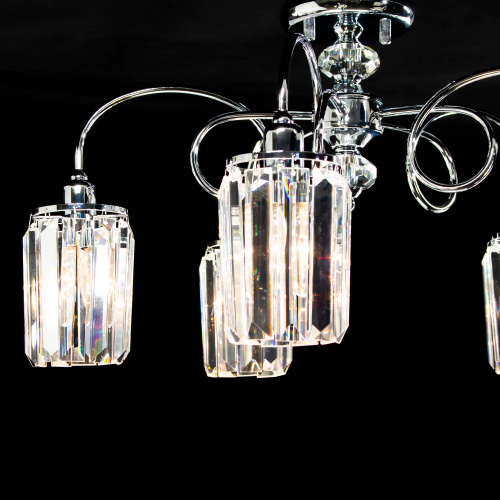 Citilux Синди CL330151 Люстра хрустальная Хром фото 5 Citilux Синди CL330151 Люстра хрустальная Хром фото 5