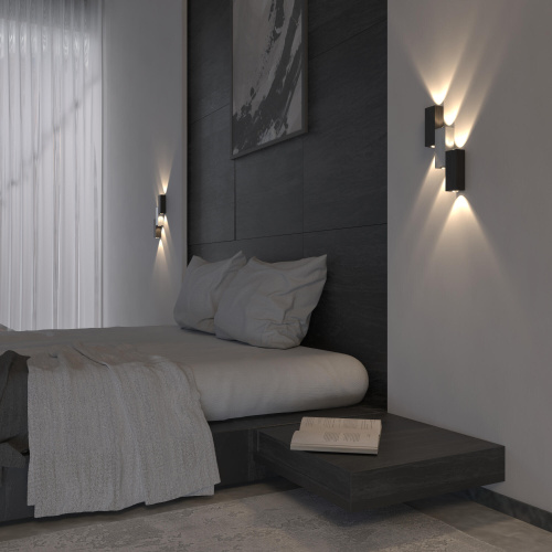 Настенный светодиодный светильник Petite LED 40110/LED сталь фото 7